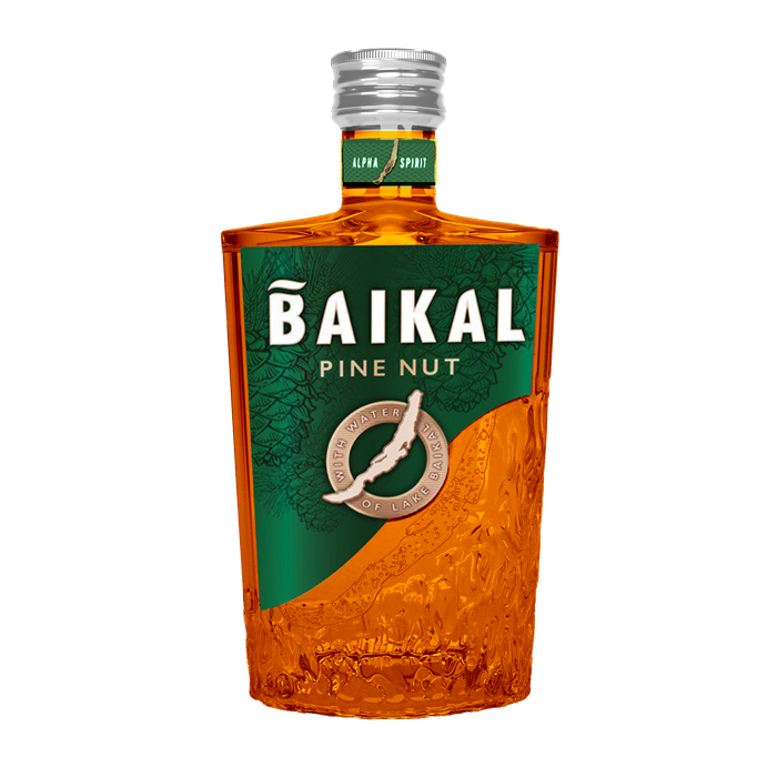 Настойка горькая БАЙКАЛ на кедровых орешках 0,25 л 4822511