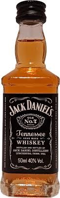 Виски зерновой "Джек Дэниел’с Теннесси Виски" 0,05 л 4812922