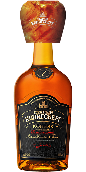 Коньяк Старый Кенигсберг КВ 7 лет 0,7 N *6 + стакан (промо) 4813665