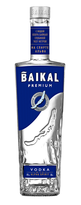 Водка БАЙКАЛ Альфа 0,5 л 4820477
