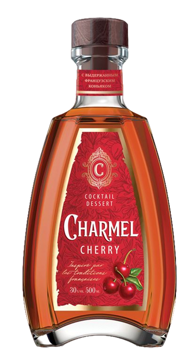 Коктейль десерт ШАРМЭЛЬ с коньяком и вишней 0,5 л 4820487