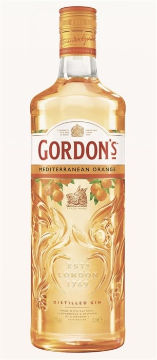 Джин Гордонс Средиземноморский Апельсин с ароматом апельсина 0,7 л 4812913