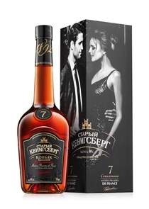 Коньяк Старый Кенигсберг КВ 7 лет 0,7 N *6 ПУ Пара 4813666