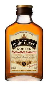 Коньяк Старый Кенигсберг 4 зв 0,1 F *24 4121484