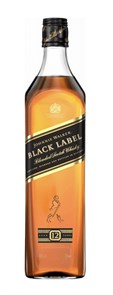 Виски шотландский купажированный Джонни Уокер Блэк Лэйбл 0,7 л 10600